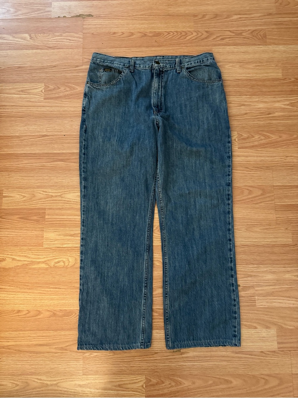 Lee Classic Men's Straight-Leg Jeans in Dark Blue